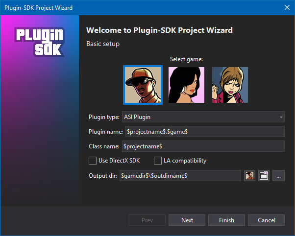 Plugin Project Wizard