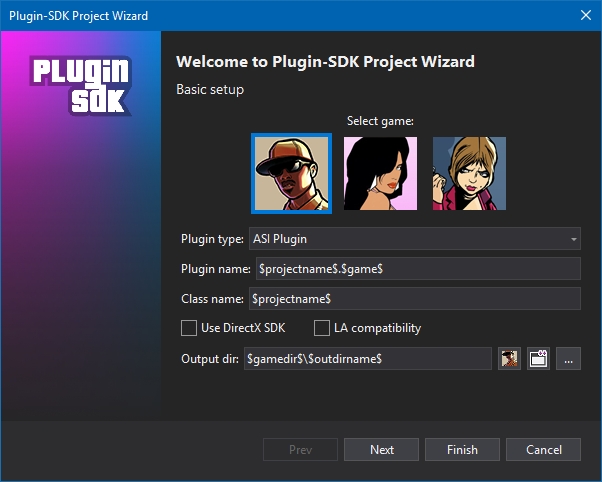 Plugin Project Wizard